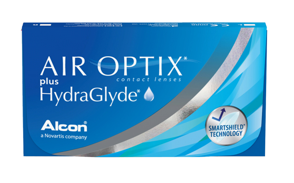 Air Optix Hydraglyde contact lenses