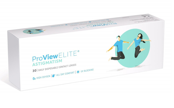 ProView Elite Astigmatism contact lenses