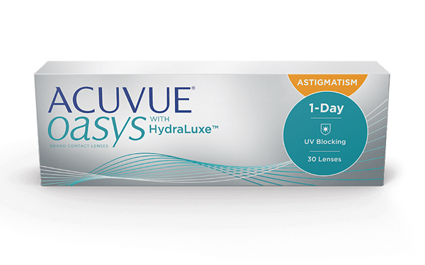 Acuvue Oasys astigmatism contact lenses